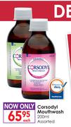 Corsodyl Mouthwash-200ml Each