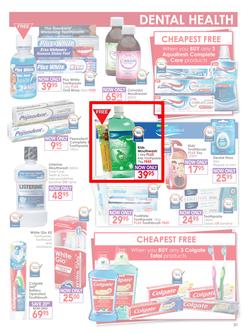 Dis-Chem : Healthy Living (18 Sep - 11 Oct 2015), page 31