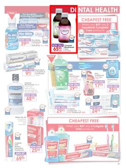 Dis-Chem : Healthy Living (18 Sep - 11 Oct 2015), page 31