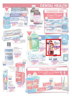 Dis-Chem : Healthy Living (18 Sep - 11 Oct 2015), page 31