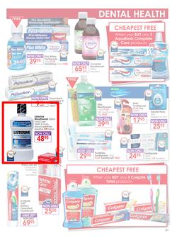 Dis-Chem : Healthy Living (18 Sep - 11 Oct 2015), page 31