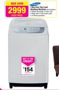 Samsung 13kg Grey Top Load Washing Machine WA13F5SUWY/F