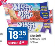 Sta Soft Softener Refill-500ml Each