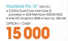 Macbook Pro 13" MD101