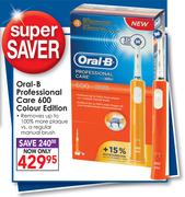 Oral-B Professional Care 600 Colour Edition