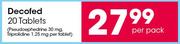 Decofed 20 Tablets-Per Pack
