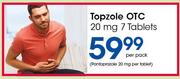 Topzole OTC 20 mg 7 Tablets-Per Pack