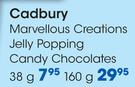 Cadbury Marvellous Creations Jelly Popping Candy Chocolates-38g