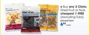 Clicks Dried Fruit Or Nuts-Each