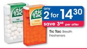 Tic Tac Breath Fresheners-2's