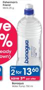 Bonaqua Water Pump-2x750ml