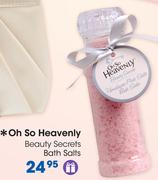 Oh So Heavenly Beauty Secrets Bath Salts