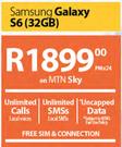Samsung Galaxy S6(32GB)-On MTN Sky