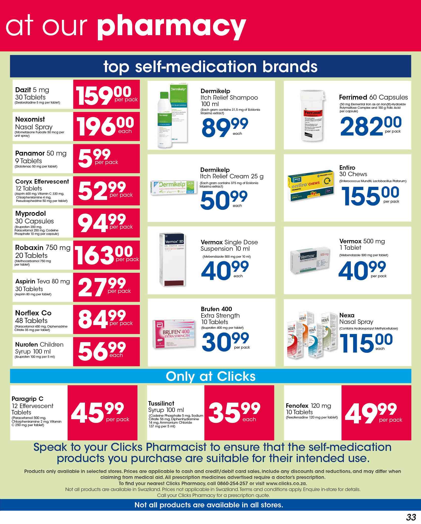 Special Panamor 50 mg 9 TabletsPer Pack — www.guzzle.co.za