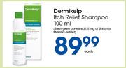 Dermikelp Itch Relief Shampoo-100ml Each