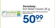 Dermikelp Itch Relief Cream-25g Each