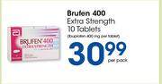 Brufen 400 Extra Strength 10 Tablets-Per Pack