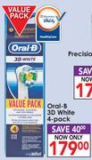 Oral-B 3D White 4-Pack