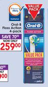 Oral-B Floss Action 4-Pack