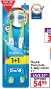 Oral-B Complete 5-Way Clean-1+1