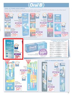 Dis-Chem : Healthy Living (18 Sep - 11 Oct 2015), page 33