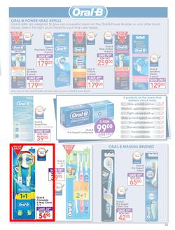 Dis-Chem : Healthy Living (18 Sep - 11 Oct 2015), page 33