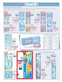 Dis-Chem : Healthy Living (18 Sep - 11 Oct 2015), page 33