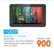 Lenovo Prestigio 7" Wi-Fi Tab-MDD SA 848