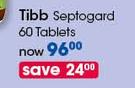 Tibb Septogard 60 Tablets- Each