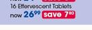 Panado 16 Effervescent Tablets-Per Pack