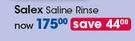 Salex Saline Rinse-Each