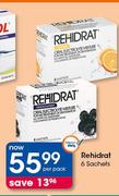 Rehidrat 6 Sachets-Per Pack