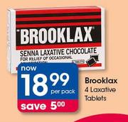 Brooklax 4 Laxative Tablets-Per Pack
