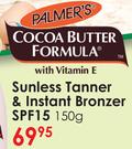 Palmer's Sunless Tanner & Instant Bronzer SPF15-150g