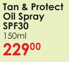 Piz Buin Tan & Protect Oil Spray SPF30-150ml
