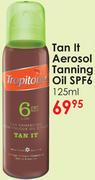 Tropitone Tan It Aerosol Tanning Oil SPF6-125ml