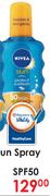 Nivea Sun Spray SPF50
