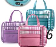 Clicks 4-In-1 Toiltery Bag Set-Each