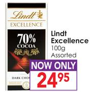 Lindt Excellence Assorted-100g