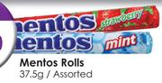 Mentos Rolls Assorted-2 x 37.5g