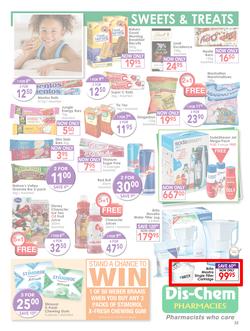 Dis-Chem : Healthy Living (18 Sep - 11 Oct 2015), page 35