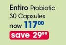  Entiro Probiotic 30 Capsules-Per Pack