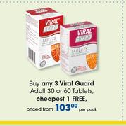 Viral Guard Adult 30 Or 60 Tablets-Per Pack