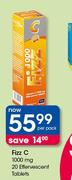 Fizz C 1000 mg 20 Effervescent Tablets-Per Pack