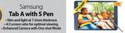 Samsung Tab A With S Pen-On 500MB Night Express