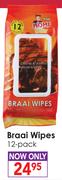 Home Butler 12 Pack Braai Wipes