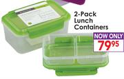 Living 2 Pack Lunch Containers