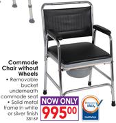 Commode Chair Without Wheels