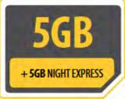 Samsung Tab A With S Pen-On 5GB Night Express