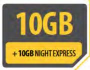 Lenovo Yoga Tablet 2-On 10GB Night Express